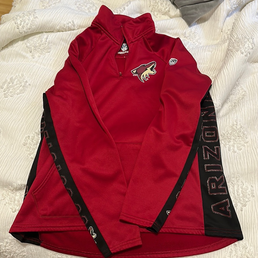 Arizona coyotes Quarterzip